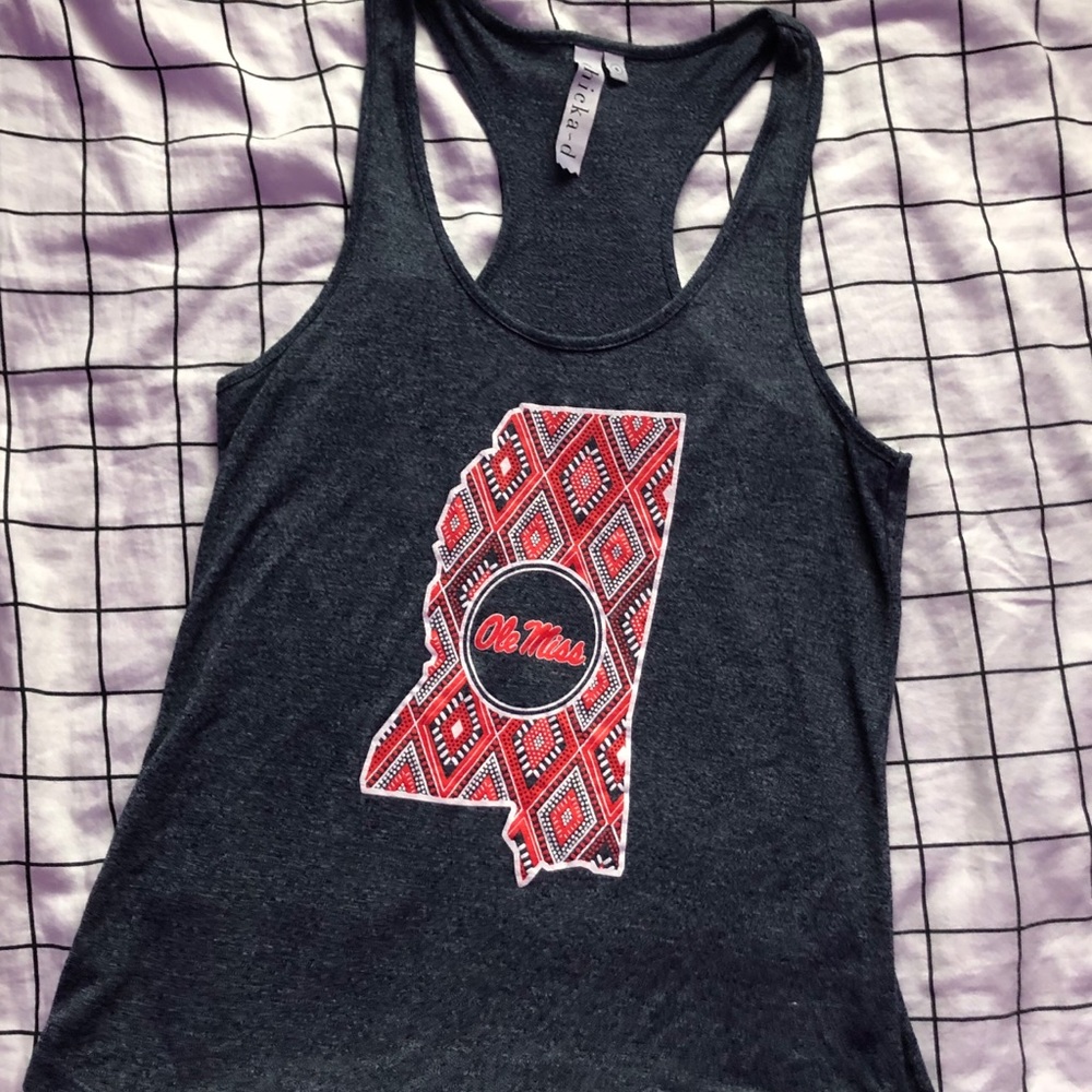 ole miss tank top